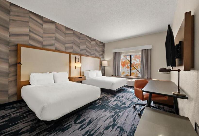 带2个双人床的标准工作室, Fairfield By Marriott Chesapeake