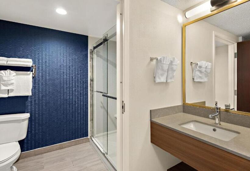 带大床的标准间, Fairfield By Marriott Chesapeake