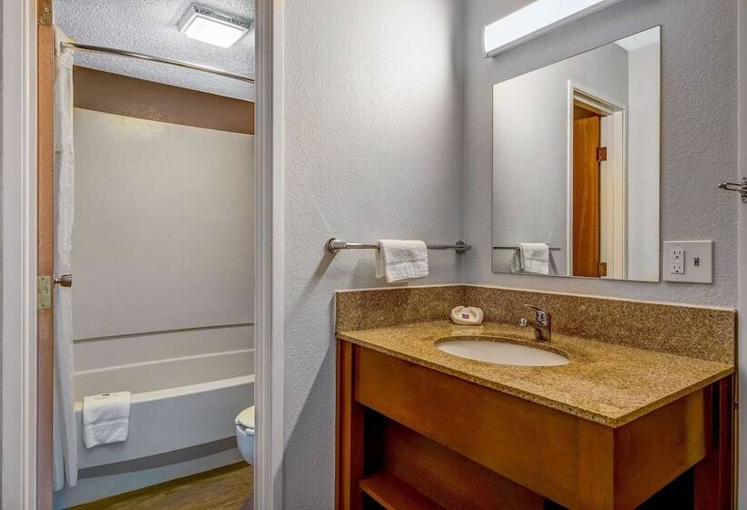 Номер Стандарт 2 Двуспальные Кровати, Motel 6elk Grove Village, Il  O Hare