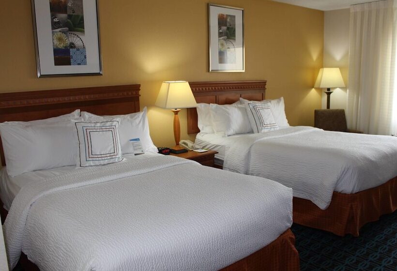 Номер Стандарт 2 Двуспальные Кровати, Fairfield Inn & Suites Kansas City Liberty