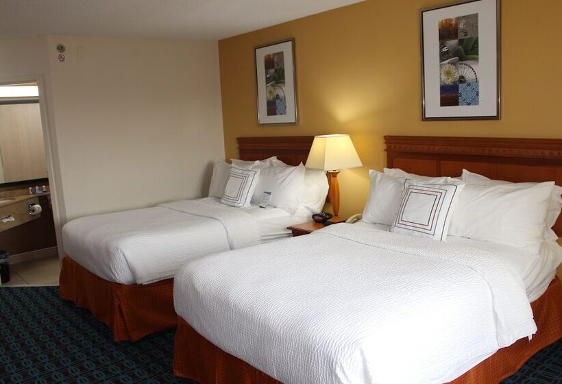 Номер Стандарт 2 Двуспальные Кровати, Fairfield Inn & Suites Kansas City Liberty