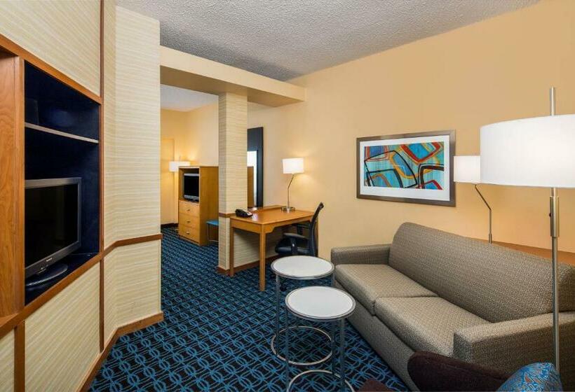 Suite Executive Lit King Size, Fairfield Inn & Suites By Marriott San Antonio Airport/north Star Mall