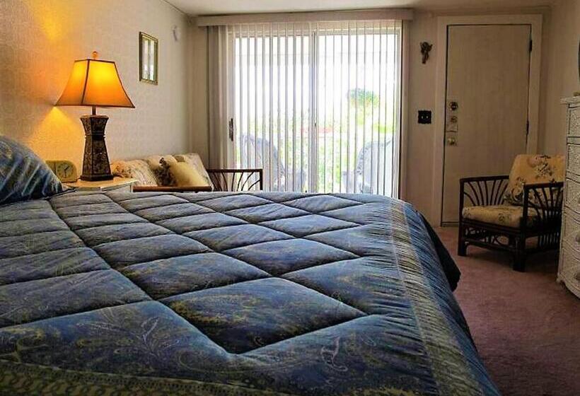 اتاق دلوکس با تخت کینگ و چشم‌انداز, Harbour Towne Inn On The Waterfront