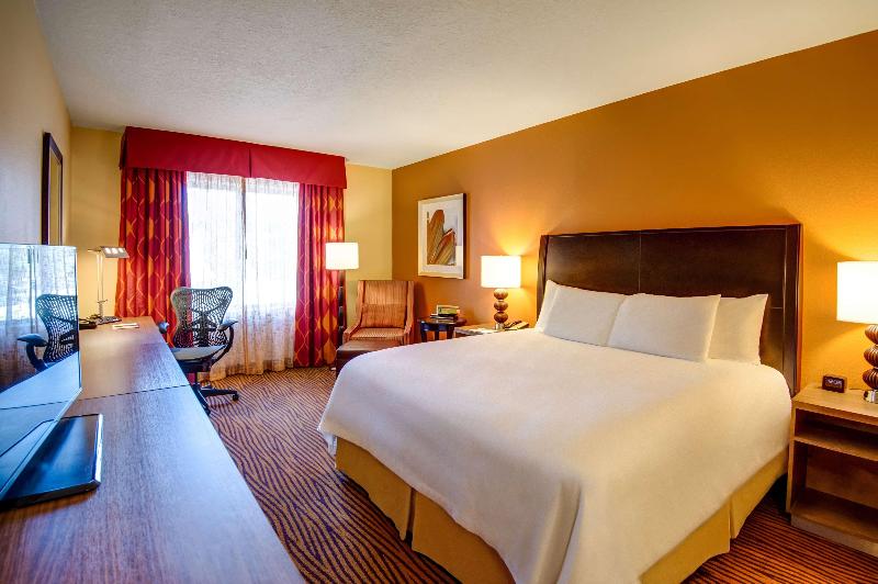 חדר סטנדרט עם מיטת קינג, Hilton Garden Inn Tampa Ybor Historic District