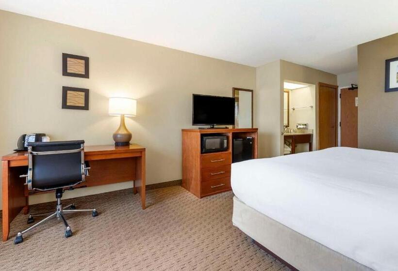 Номер Стандарт Кровать Кинг Адаптированный для Инвалидов, Comfort Inn & Suites Black River Falls I94