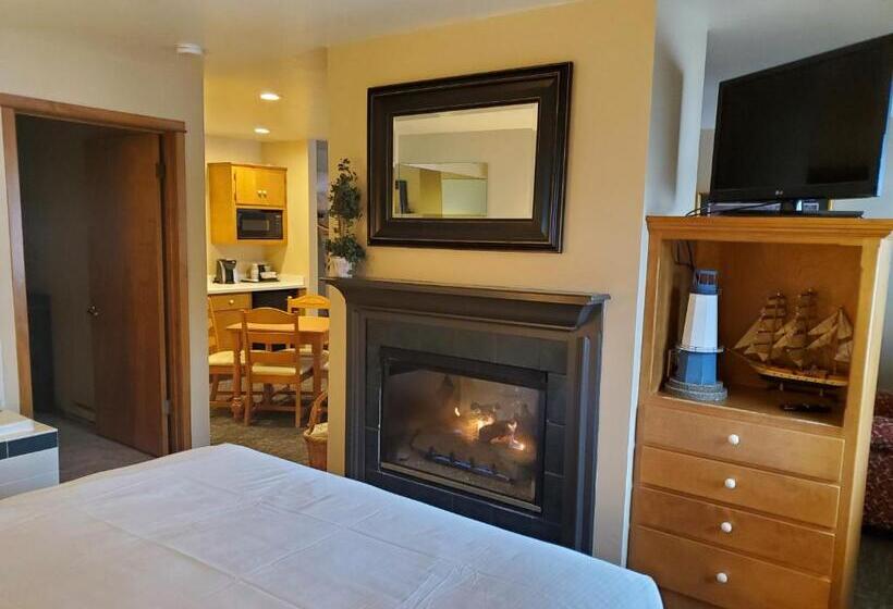 스위트 킹사이즈 침대, Homestead Suites   Fish Creek