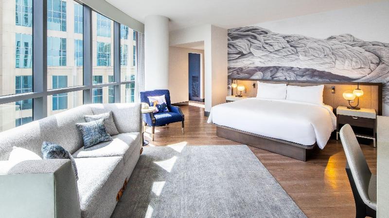 キングサイズベッドのデラックスルーム, Hyatt Centric Las Olas Fort Lauderdale