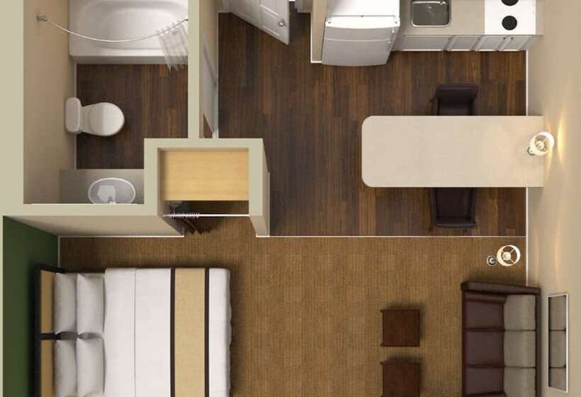 Студия Deluxe, Extended Stay America Select Suites   Providence   Airport