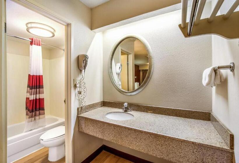 Номер Стандарт 2 Двуспальные Кровати, Red Roof Inn Detroit  Plymouth/ Canton