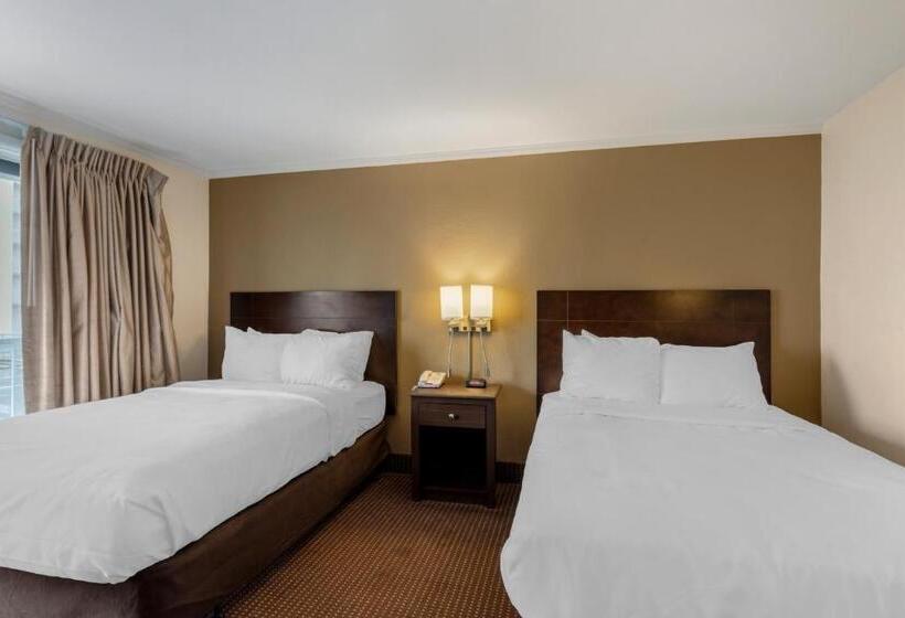 ２ダブルベッドのスタンダードルーム, Quality Inn Ocean City Beachfront