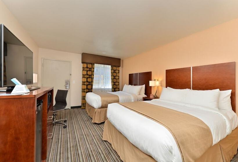 스탠다드 룸 더블 침대 2개, Motel 6 Martinez, Ca
