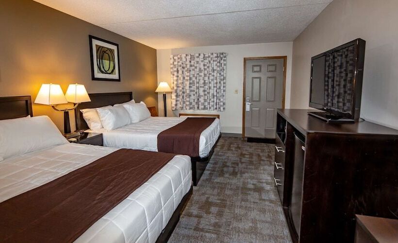 Номер Стандарт 2 Двуспальные Кровати, Americas Best Value Inn St. Marys