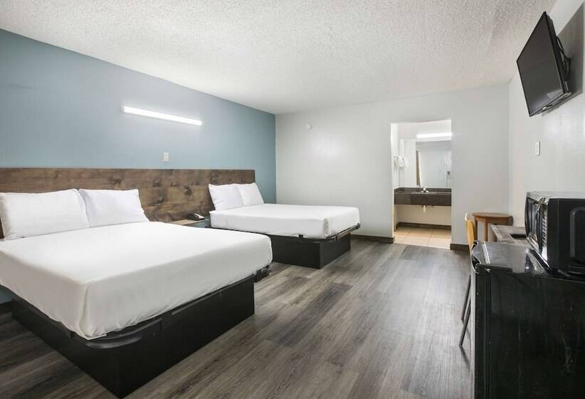 Номер Стандарт 2 Двуспальные Кровати, Americas Best Value Inn Stockbridge