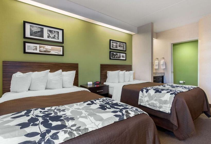 Номер Стандарт 2 Двуспальные Кровати, Sleep Inn Carlisle South