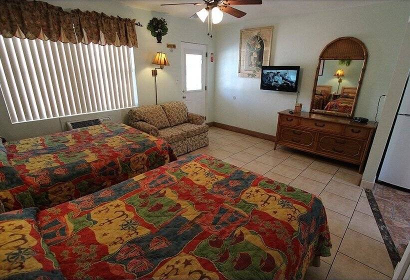 חדר סטנדרט שתי מיטות זוגיות, Silver Sands Motel