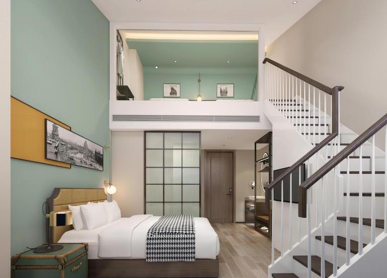 Quarto Familiar, Happy Dragon City Culture Hotel Tianjin Draum Tower & Dayuecheng Shopping Mall