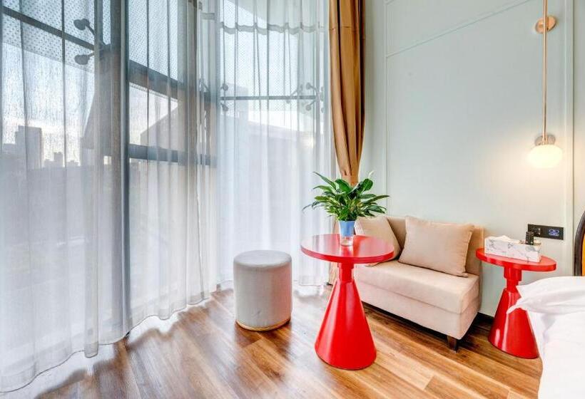 Quarto Familiar, Happy Dragon City Culture Hotel Tianjin Draum Tower & Dayuecheng Shopping Mall