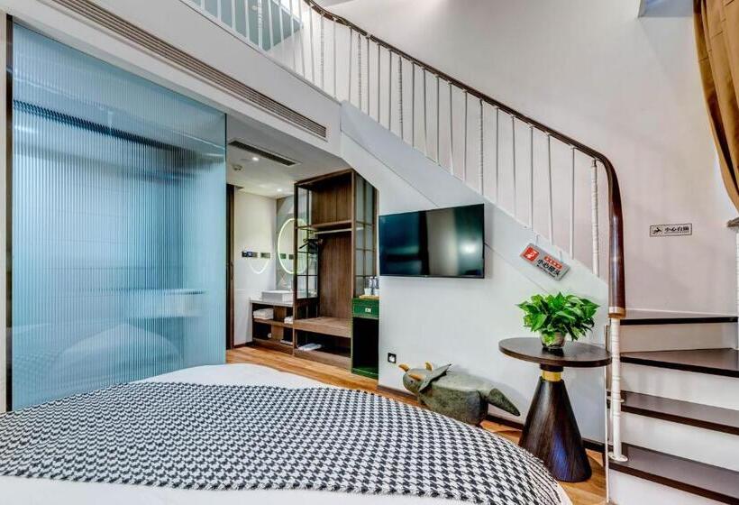 Suíte Dúplex, Happy Dragon City Culture Hotel Tianjin Draum Tower & Dayuecheng Shopping Mall