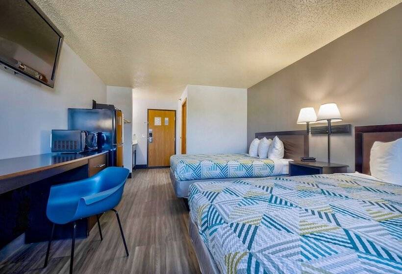 Номер Стандарт 2 Двуспальные Кровати, Motel 6 Stuart, Ia