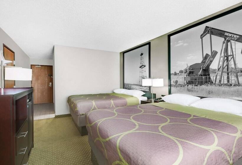 Номер Стандарт 2 Двуспальные Кровати, Super 8 By Wyndham Bedford Dfw Airport West