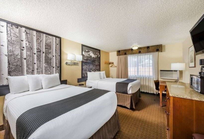 Номер Стандарт 2 Двуспальные Кровати, Super 8 By Wyndham Canon City