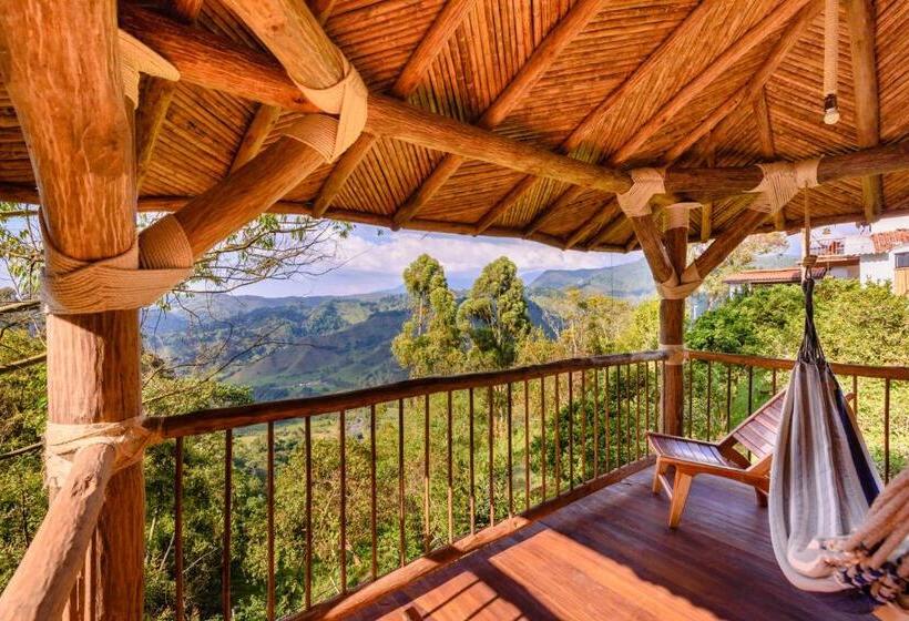 발코니 디럭스 룸, Kawa Mountain Retreat