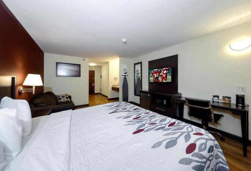 디럭스 룸 킹사이즈 침대, Red Roof Inn Osage Beach  Lake Of The Ozarks
