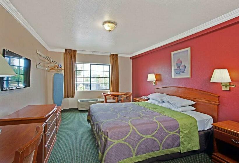 스탠다드 룸 킹사이즈 침대, Super 8 By Wyndham Hollywood/la Area
