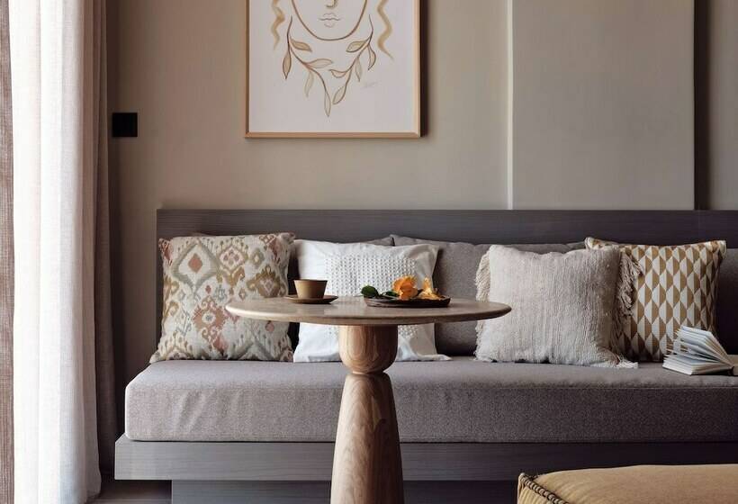 디럭스 룸 바다 전망, The Royal Senses Resort & Spa Crete, Curio Collection Hilton