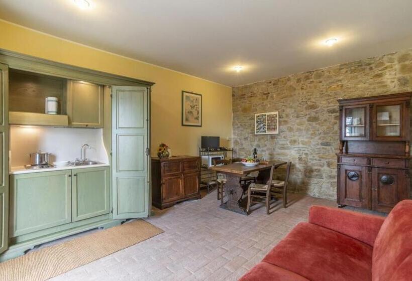 침실 1개 아파트, Agriturismo Le Case Rosse Di Montebuono