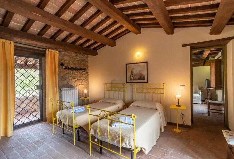 침실 2개 아파트, Agriturismo Le Case Rosse Di Montebuono