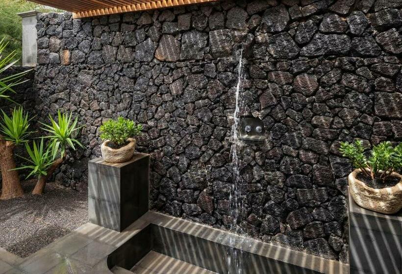 带花园景观和一个卧室的别墅, Paradisus by Meliá Salinas Lanzarote