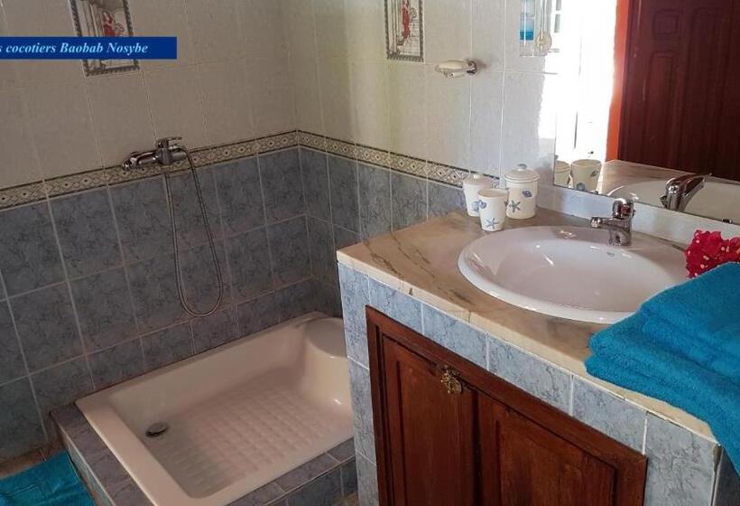 اتاق استاندارد با چشم‌انداز استخر, Villa Les Cocotiers
