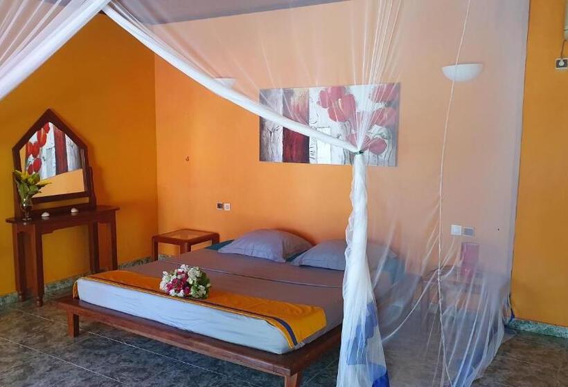 اتاق استاندارد با چشم‌انداز استخر, Villa Les Cocotiers
