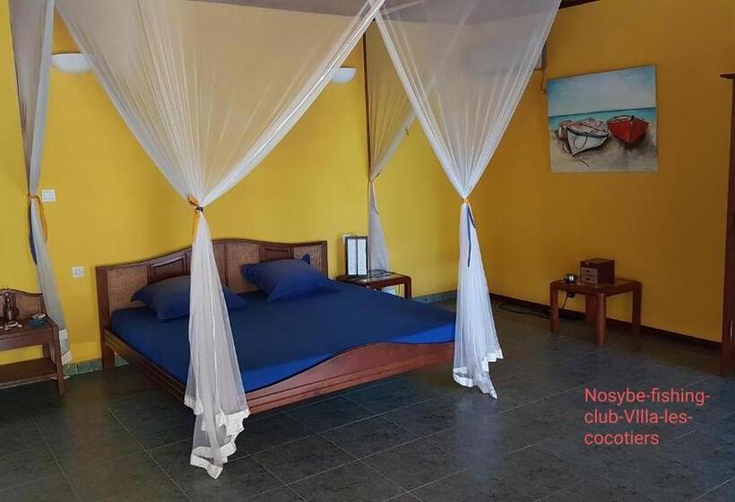 اتاق استاندارد با چشم‌انداز استخر, Villa Les Cocotiers