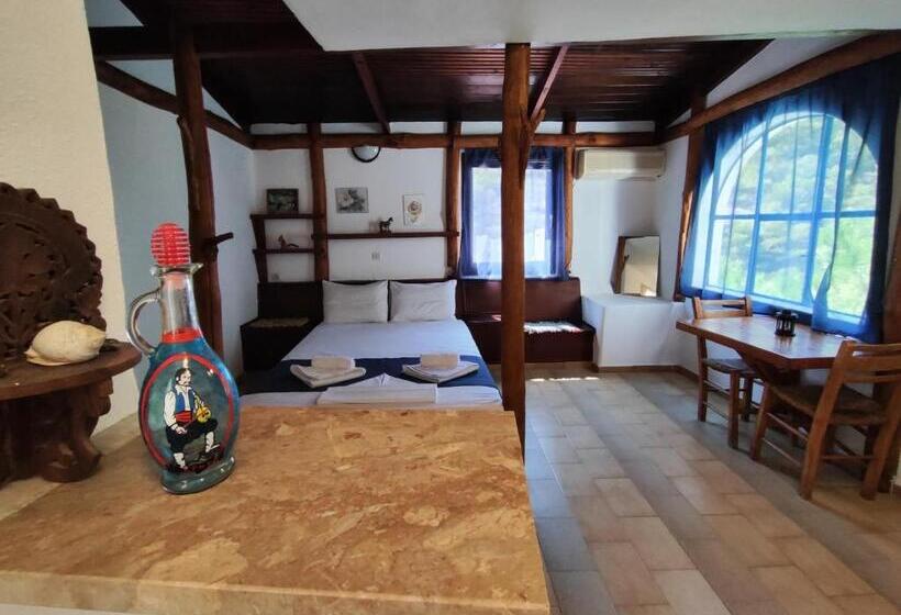 디럭스 룸 측면 바다 전망, Oleander S Garden Traditional Cretan Cottage