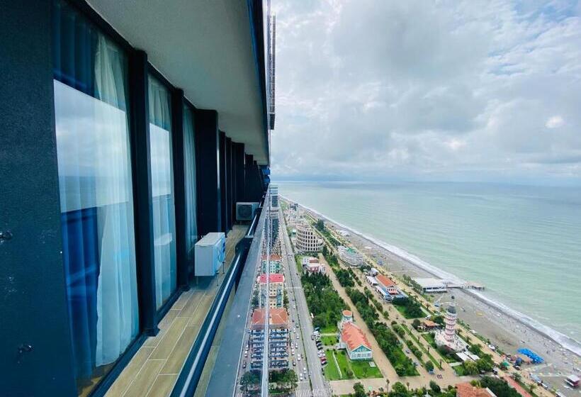 آپارتمان 1 خوابه با چشم‌انداز دریا, Seaside Vip40