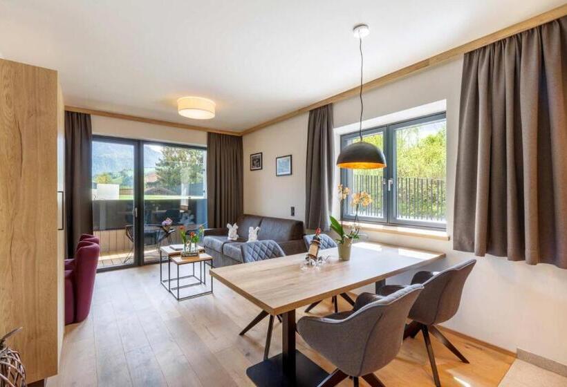 آپارتمان 1 خوابه با بالکن, Emma Deluxe Aparthotel Direkt Beim Skibus