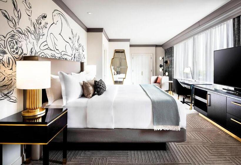 Deluxe Suite met Kingsize Bed, The Gwen, A Luxury Collection Hotel, Michigan Avenue Chicago