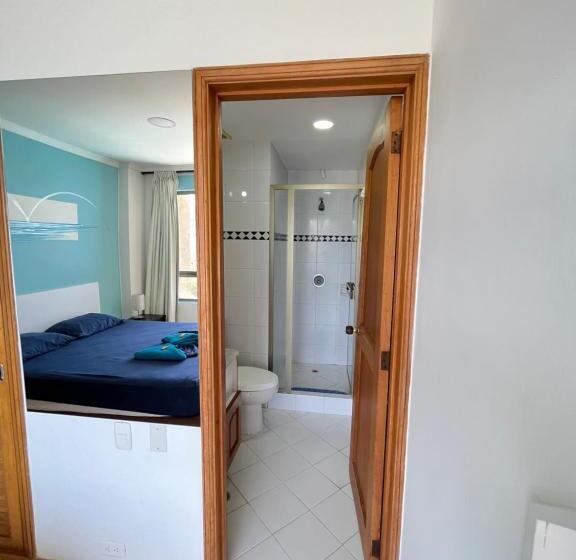 Апартаменты 1 Спальня Вид на Море, Edificio El Peñon Del Rodadero Apartamento Playa Rodadero