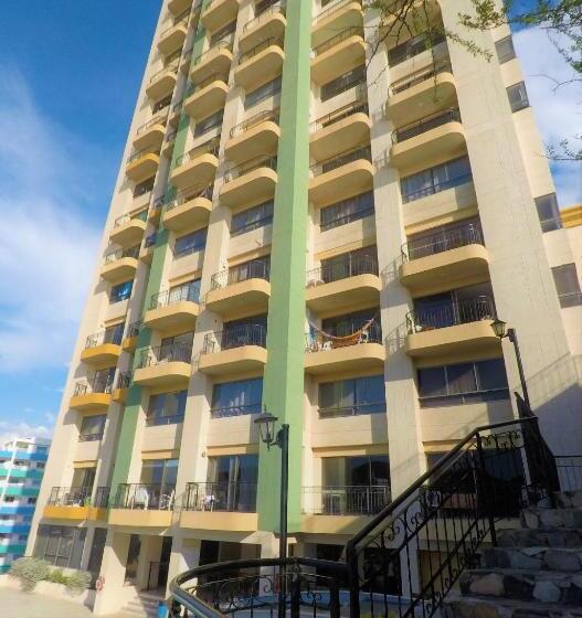 Апартаменты 1 Спальня Вид на Море, Edificio El Peñon Del Rodadero Apartamento Playa Rodadero
