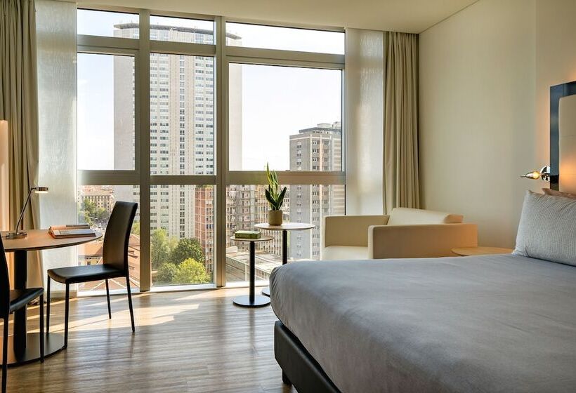 استودیوی استاندارد با چشم‌انداز شهر, Innside By Meliá Milano Torre Galfa