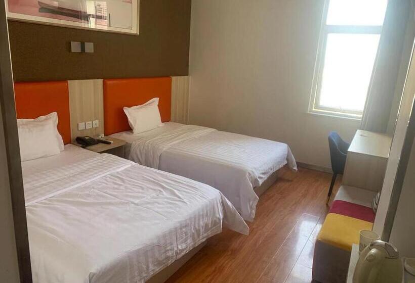 اتاق استاندارد با تخت دوبل, 7days Inn Fuyang Railway Station