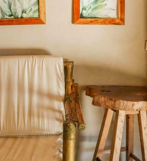 스탠다드 룸 가든 전망, Casa Mate Beachfront Cabañas El Cuyo