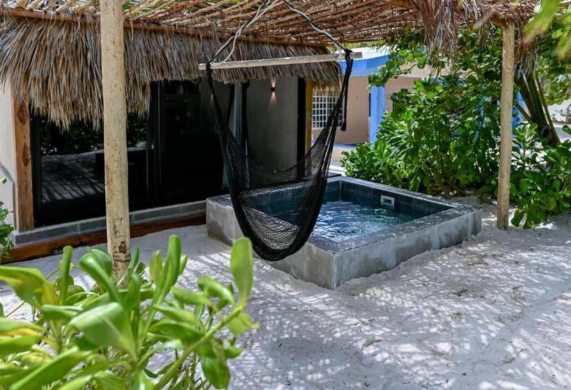 디럭스 코티지, Casa Mate Beachfront Cabañas El Cuyo