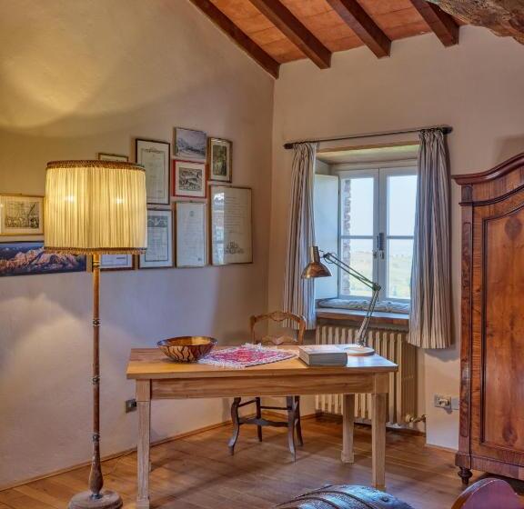 带1个卧室带花园景观的公寓, Il Castello Di Tassara