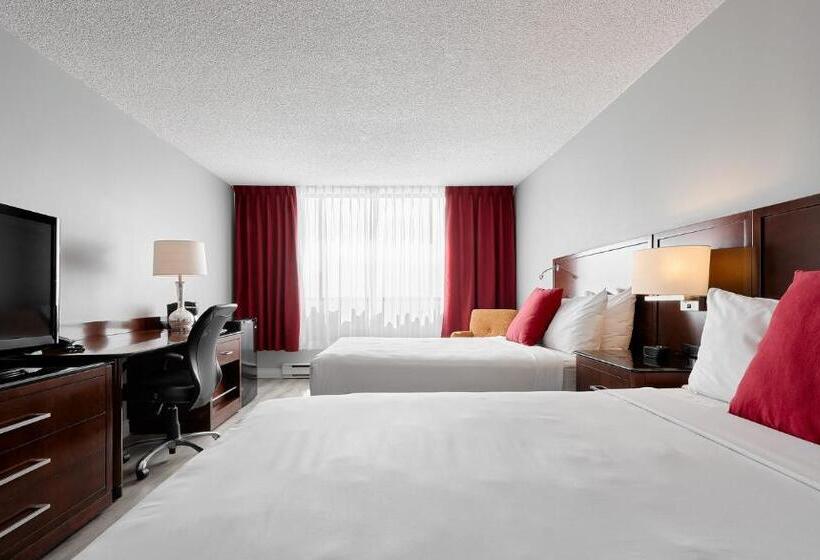 Номер Стандарт 2 Двуспальные Кровати, Travelodge By Wyndham Quebec City Hotel & Convention Centre