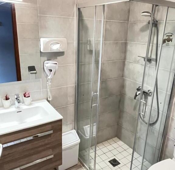 经济型三人房间, Hôtel Du Cheval Blanc Barcelonnette
