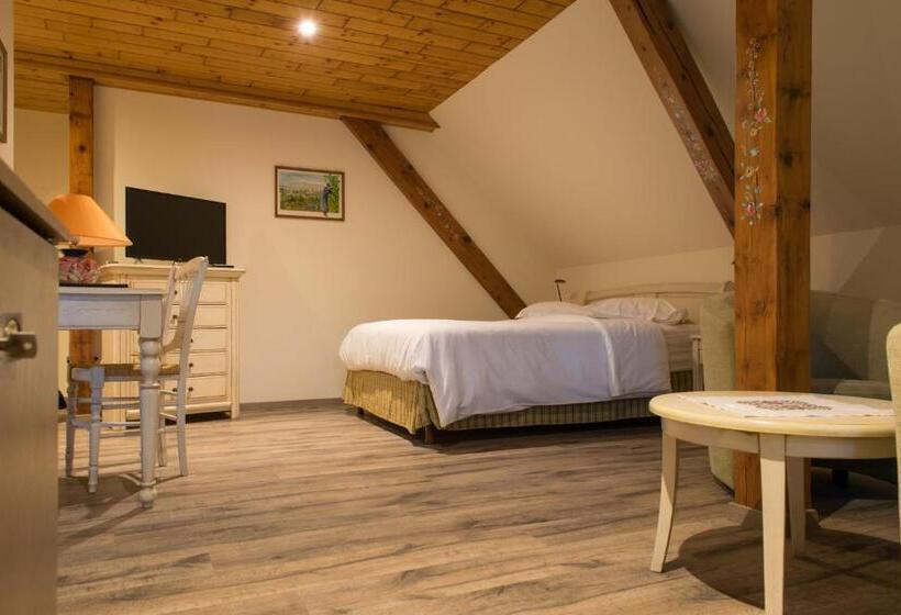 Номер Стандарт с Гостиной, Logis Hotel Restaurant Le Faudé