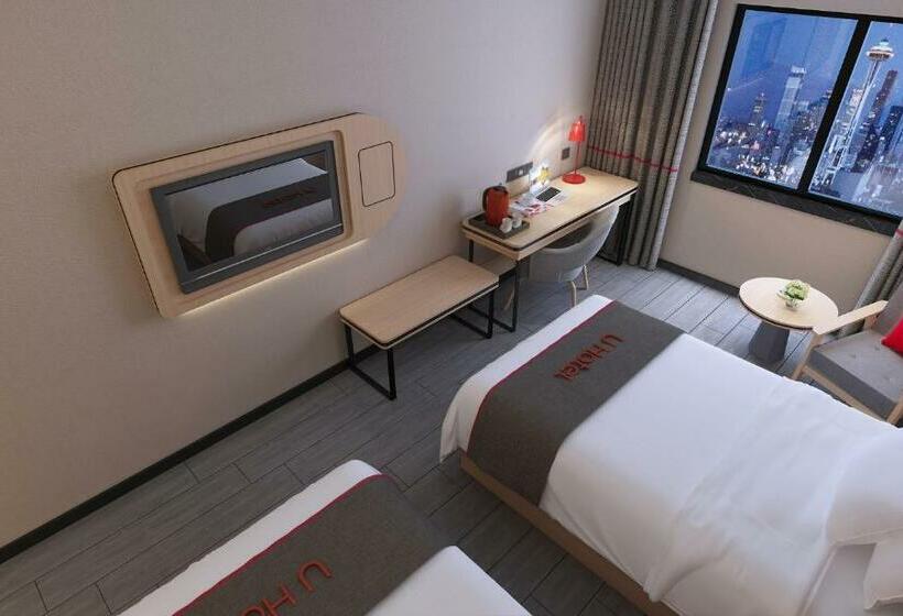 수피리어 룸, Junyi Hotel Hunan Zhangjiajie Sangzhi County Minge Sqaure